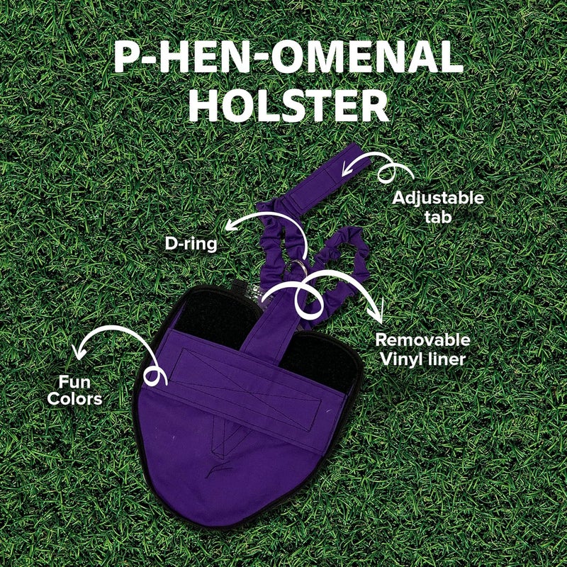 Holster Wrap-Around Duck Diaper with Removable Liner & Adjustable Tab – Pekin Duck Diapers for Pet Ducks, Bird Diaper, Duck Accessories – Durable, Secure Fit, Easy-to-Wear - Made in USA - Purple - Image 3
